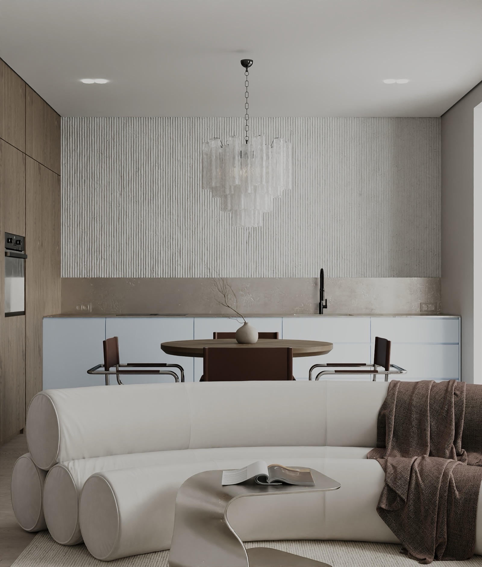 Евро-2: кухня-гостиная